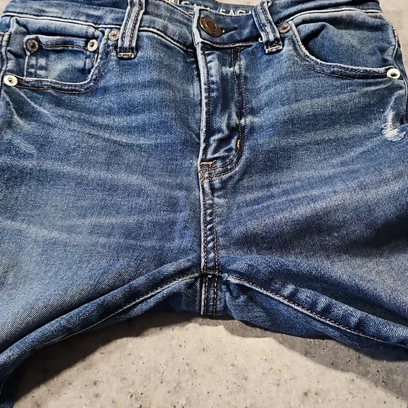 American Eagle Next Level Stretch Size 0 High Rise Skinny Jeggings - Picture 5 of 8